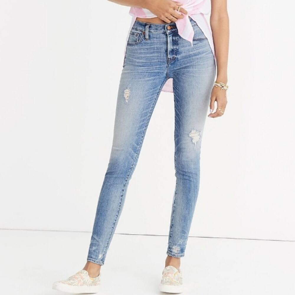 Madewell 9" High Rise Skinny Jeans size 26